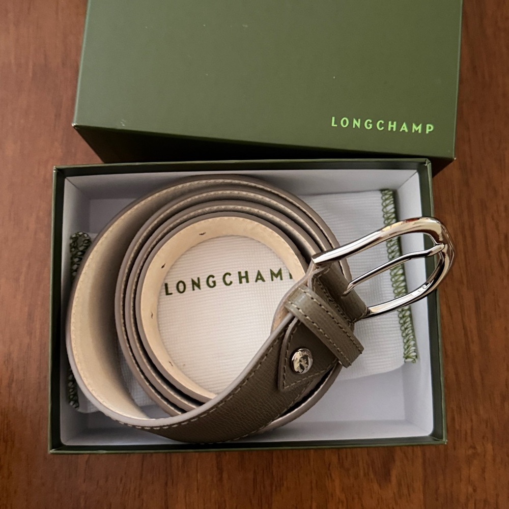 Longchamp Leather Belt